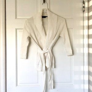 Posh white sweater
